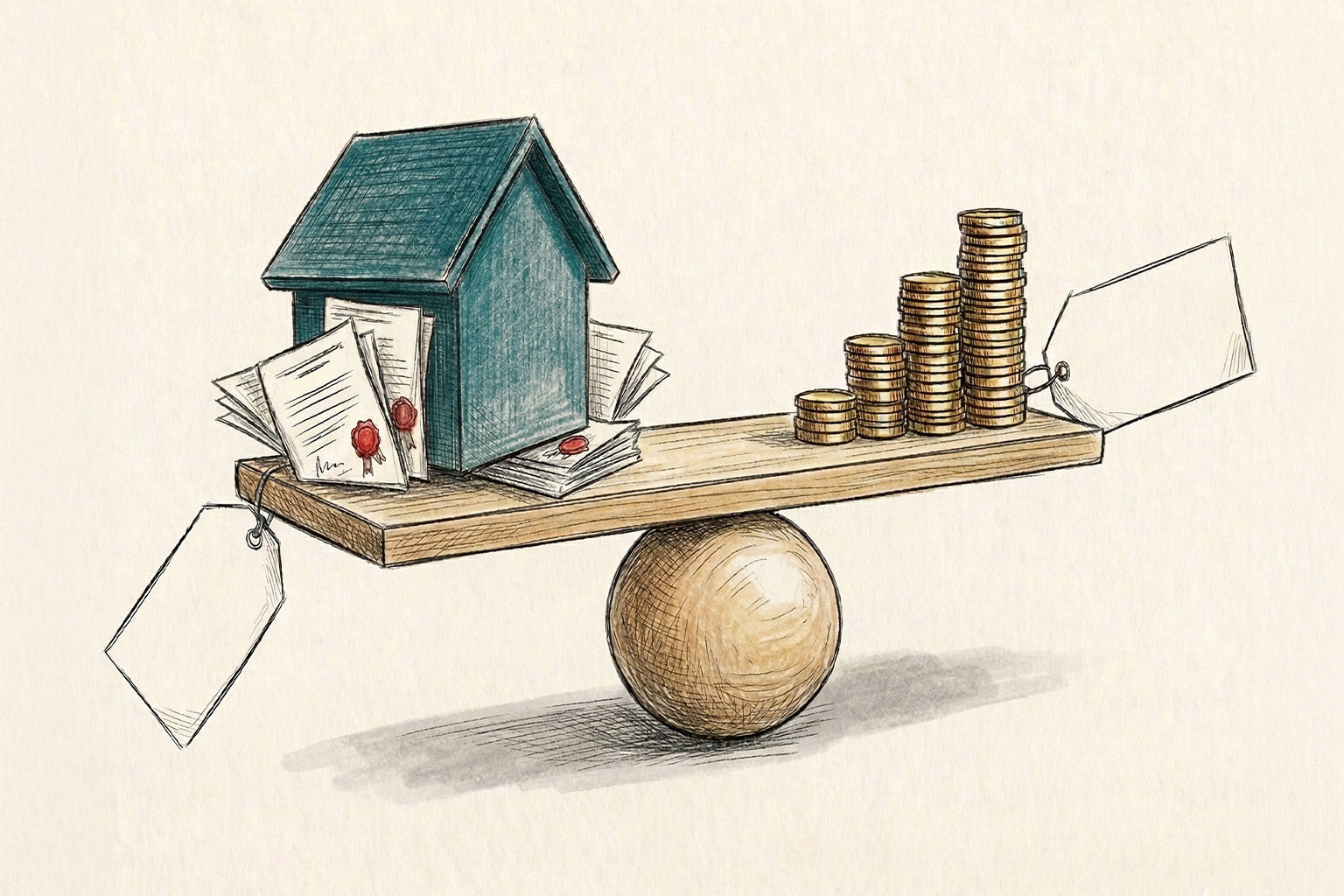 WOZ en marktwaarde woning